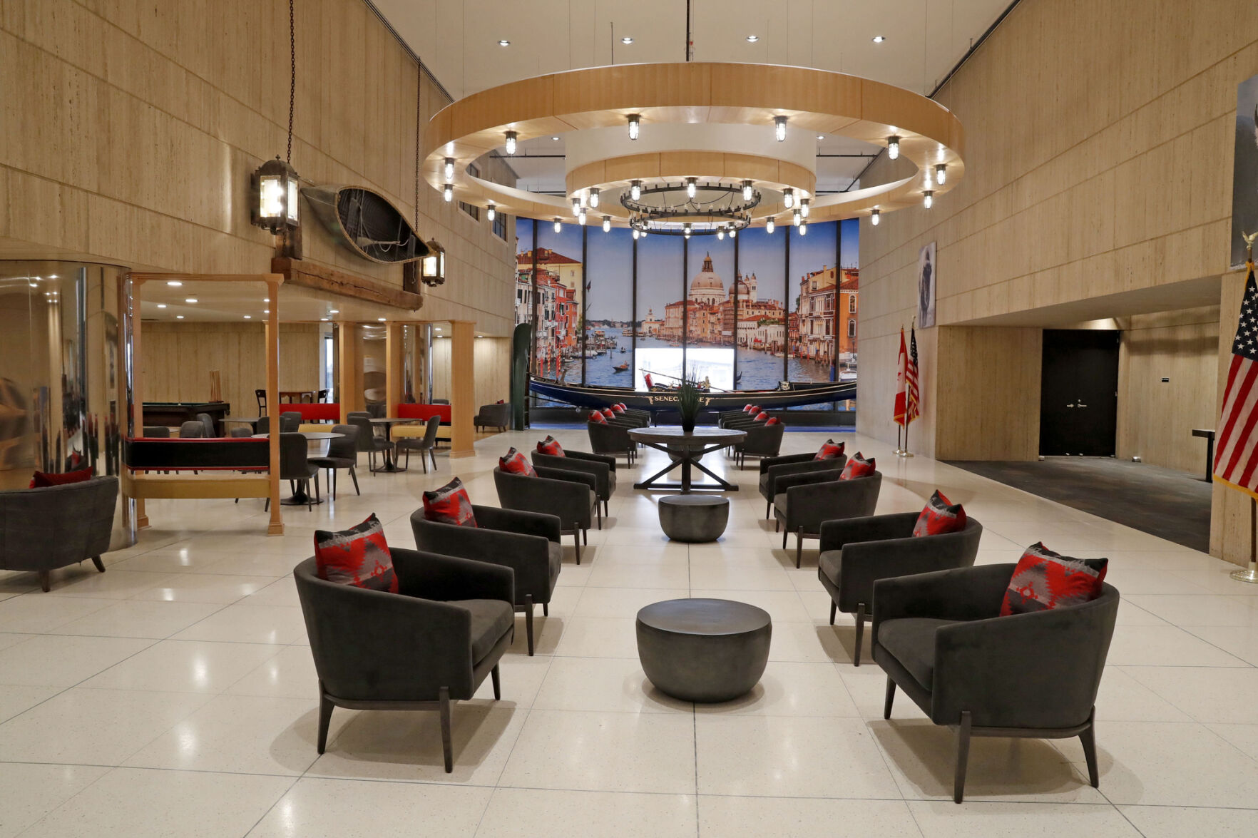 Seneca One Tower lobby